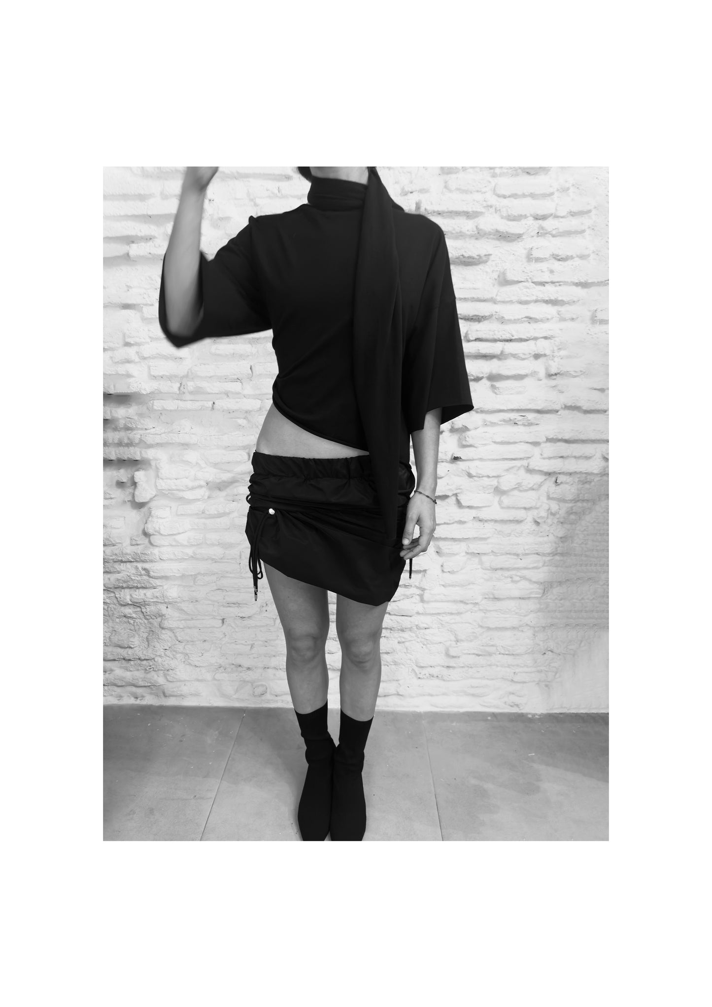 Wrap Scarf T-Shirt