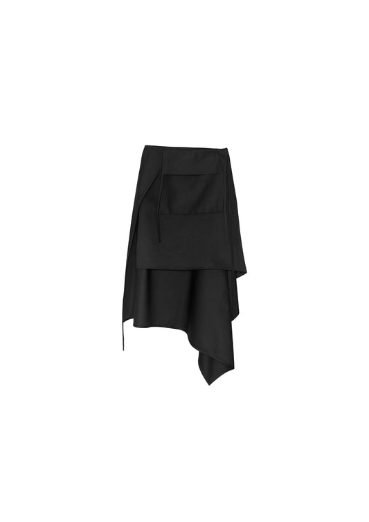 Wrap Trench Skirt I